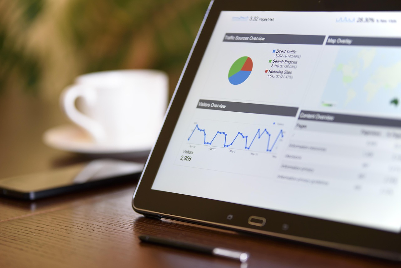 Laptop displaying website performance metrics representing WordPress speed optimization in 2026